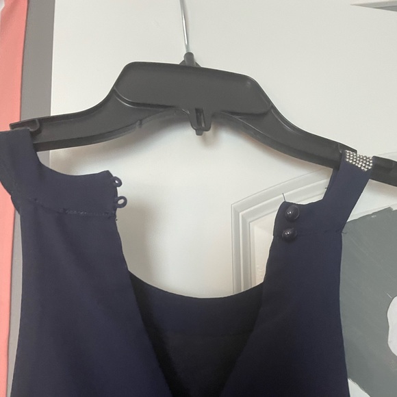 navy blue, formal dress - Picture 6 of 7